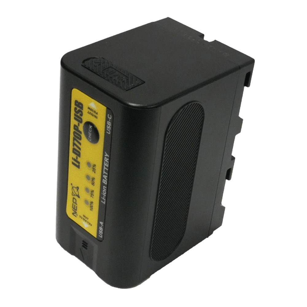 Li-D770P-USB SONY L互換バッテリー