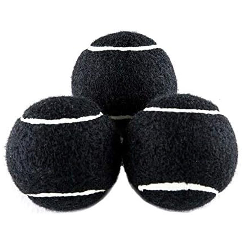 ライトスタンド養生用テニスボール (ブラック) 3個入