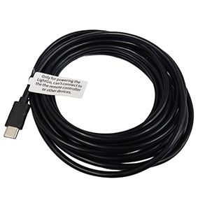 電源用USBケーブル(C-C,5m)