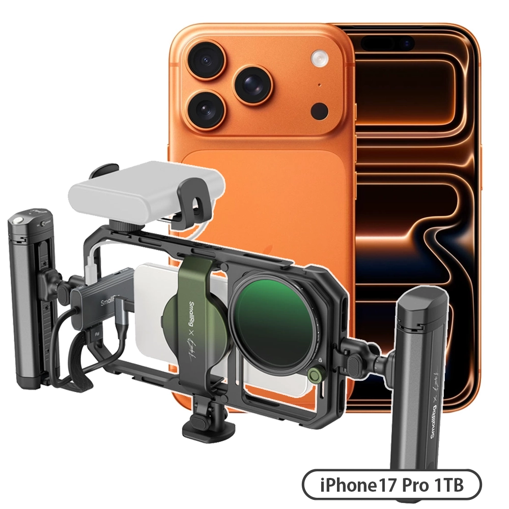 iPhone 17 Pro 1TB + オールインワン モバイルビデオセット