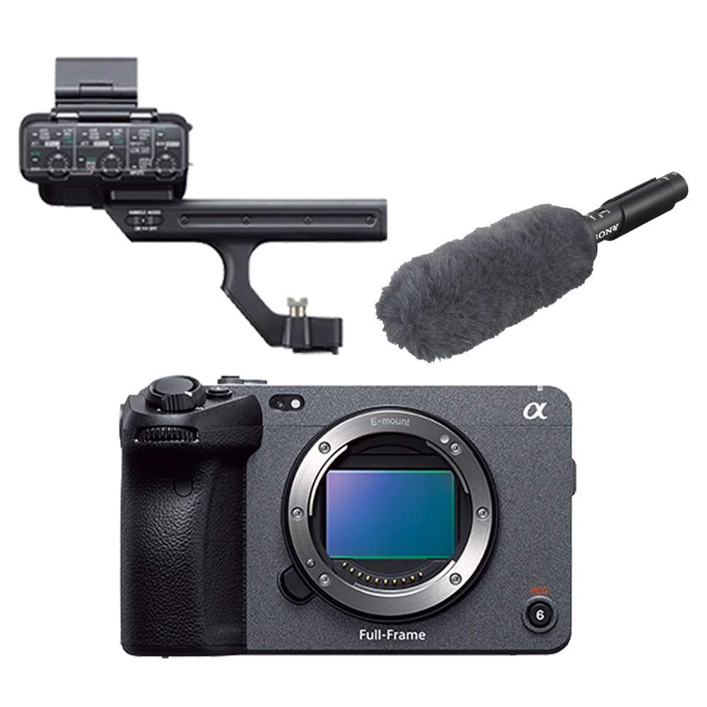 FX3 カムコーダー[フルサイズ] + ECM-VG1ガンマイク セット（ソニーEマウント）