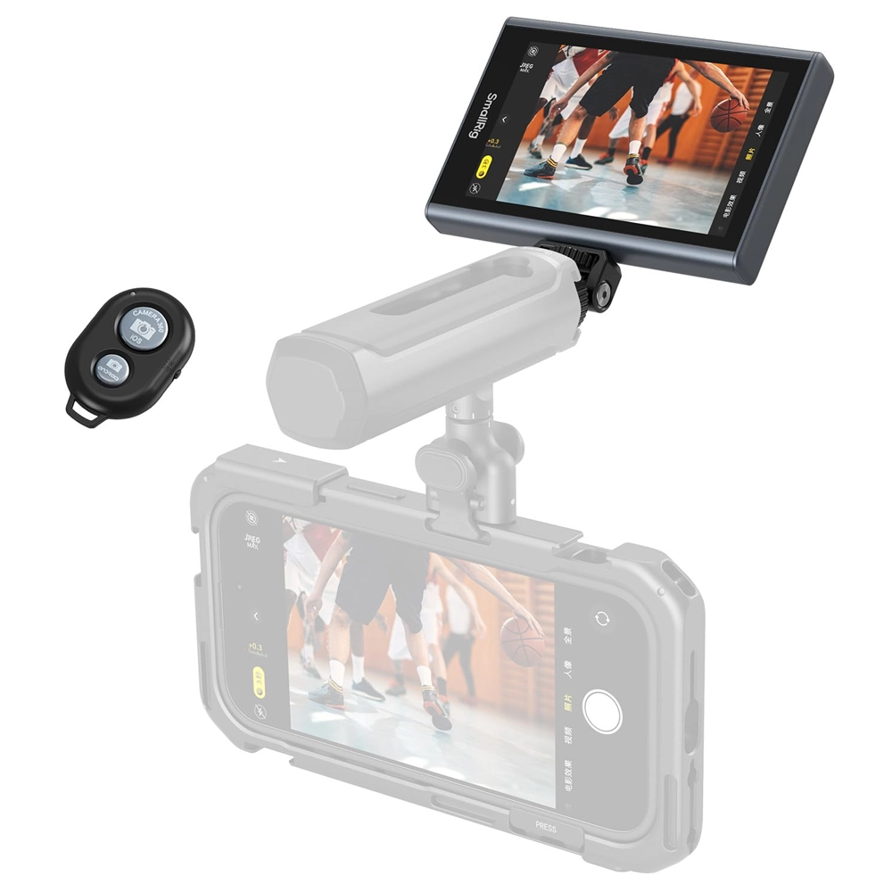 iPhone用ワイヤレスビデオモニター MagSafe 1080P リアルタイム画面共有 4K 30fps対応 [4850B]