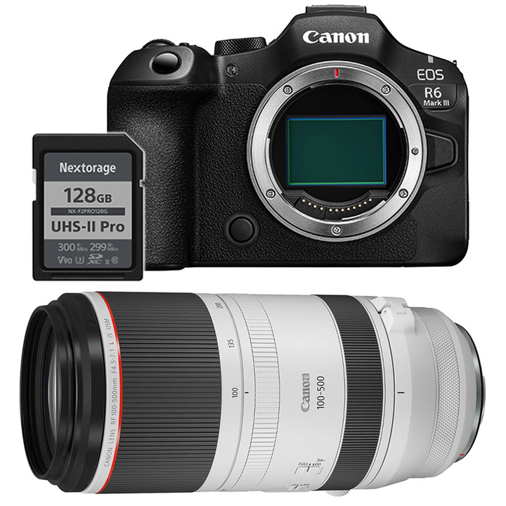 【推し活セット | ライブ】EOS R6 Mark III + RF100-500mmセット