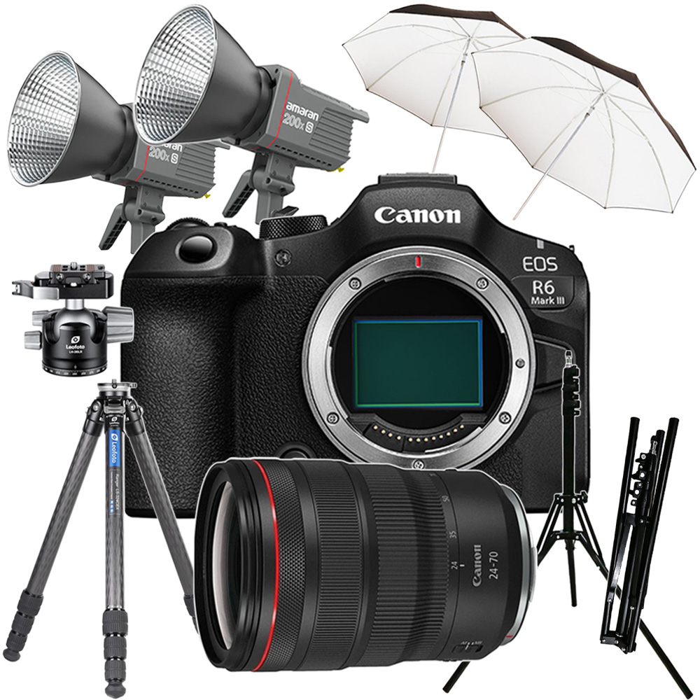 【本格物撮りセット】EOS R6 Mark III + RF24-70mm F2.8 + amaran 200xセット