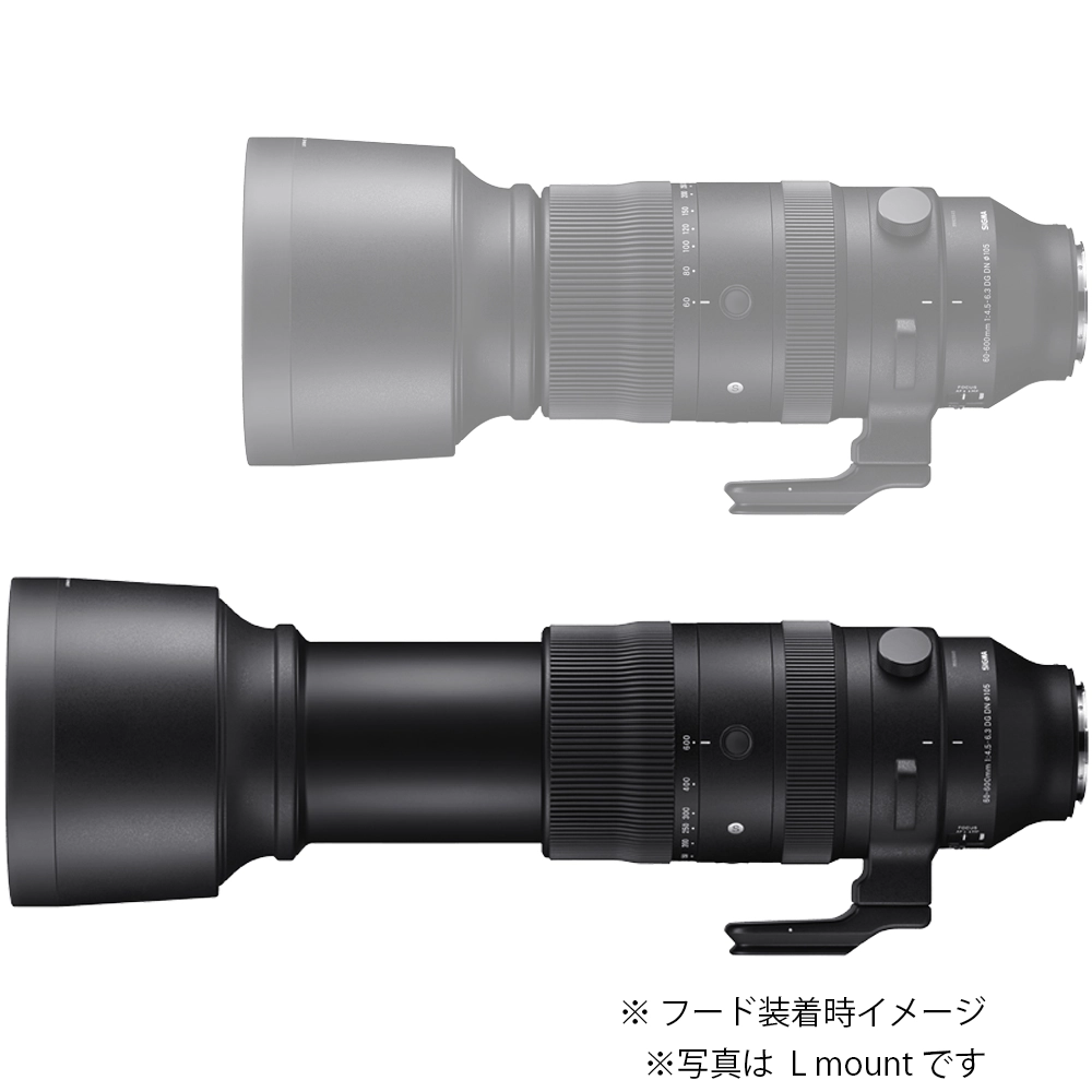 SIGMA 60-600mm F4.5-6.3 DG DN OS | Sports (ソニーEマウント） | MAP