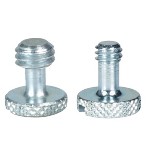 取付ネジ（1/4"、3/8" 各1個）