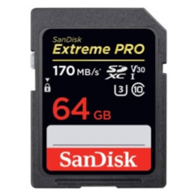 SDXC 64GB(ケース付)