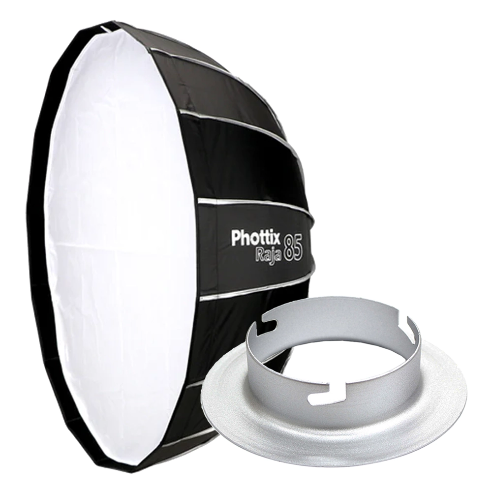 Raja Quick-Folding Softbox 85cm + コメットスピードリングアダプター