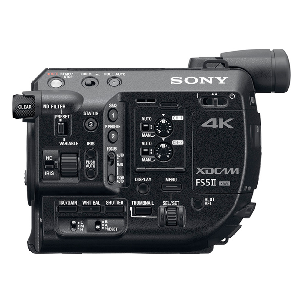 ビデオカメラ SONY PXW-FS5 M2 Sony PXW-FS5M2 4K XDCAM Super 35mm Compact Camcorder with 18