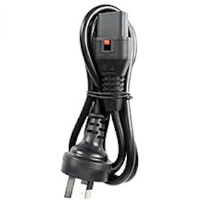 電源ケーブル（3pin-2pinアダプター固定）