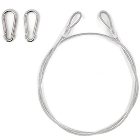 安全ケーブル（カラビナ2個付）