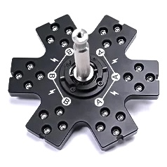 6-Way フラットコネクター