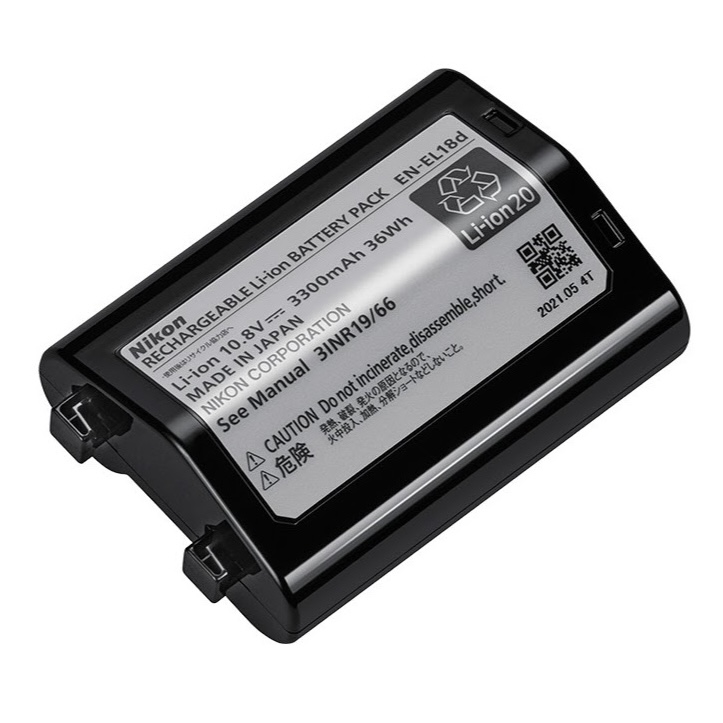 バッテリー（EN-EL18d）キャップ付