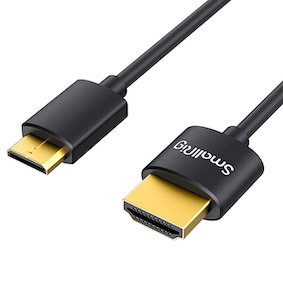 HDMIケーブル（レギュラーtoミニ）