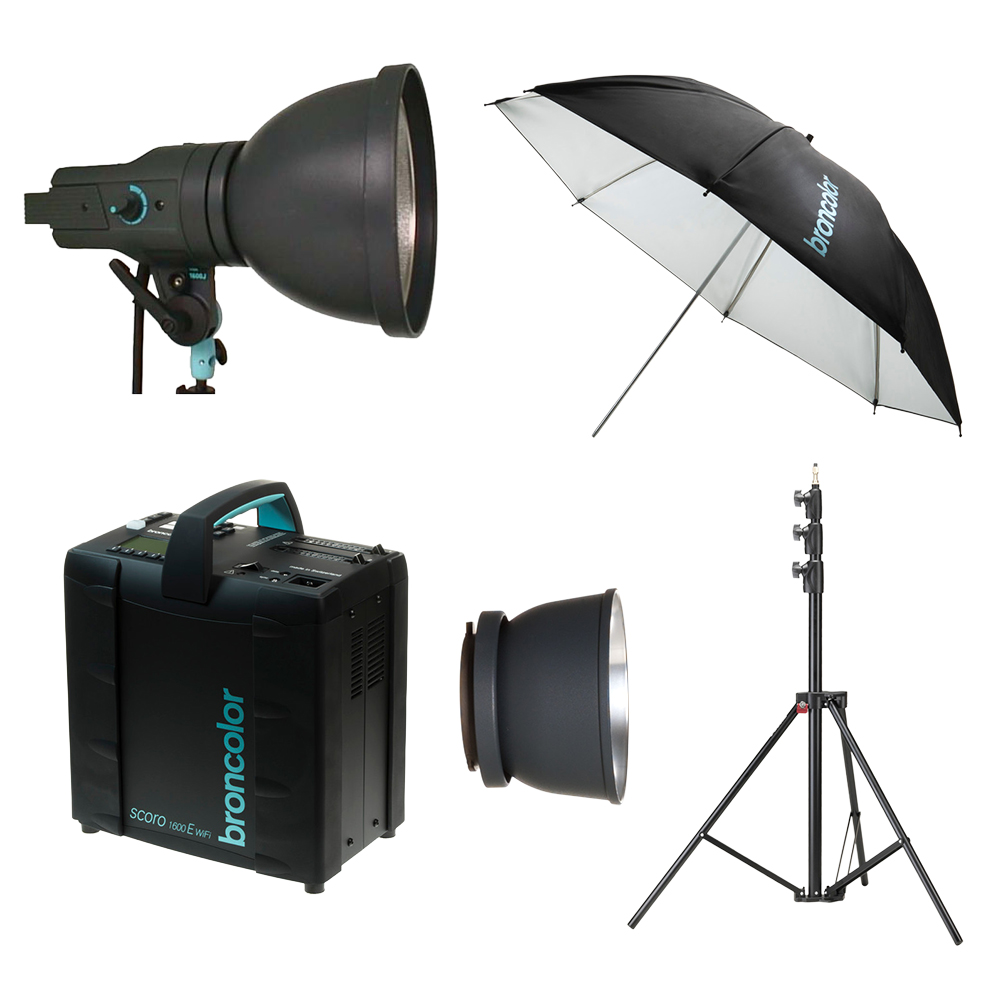 スコロ 1600 E <1600Ws> 1台1灯セット【ご利用の3日前までにご注文】