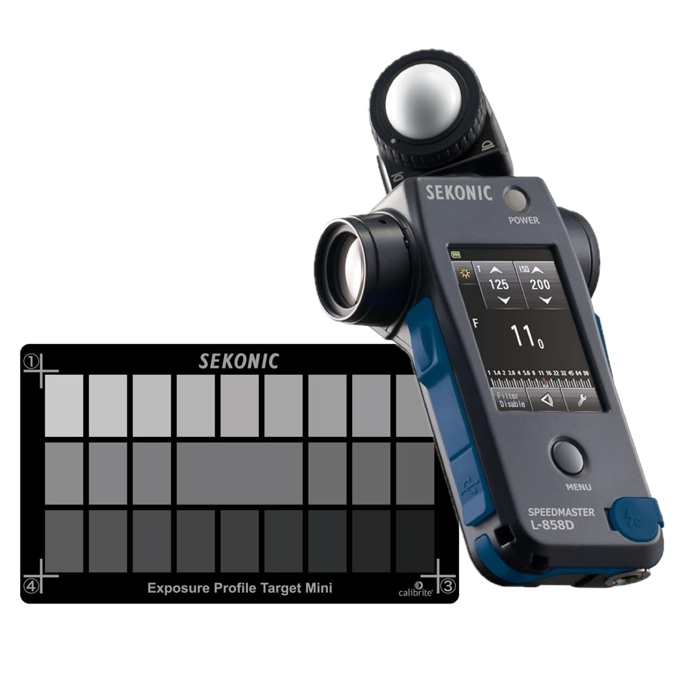 スピードマスター L-858D＋露出プロファイルターゲットミニセット