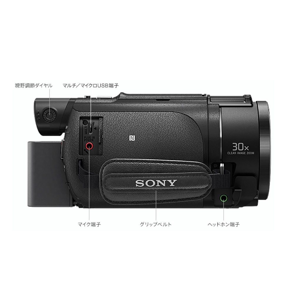 SONY FDR-AX55 4Kビデオカメラ | MAP RENTAL