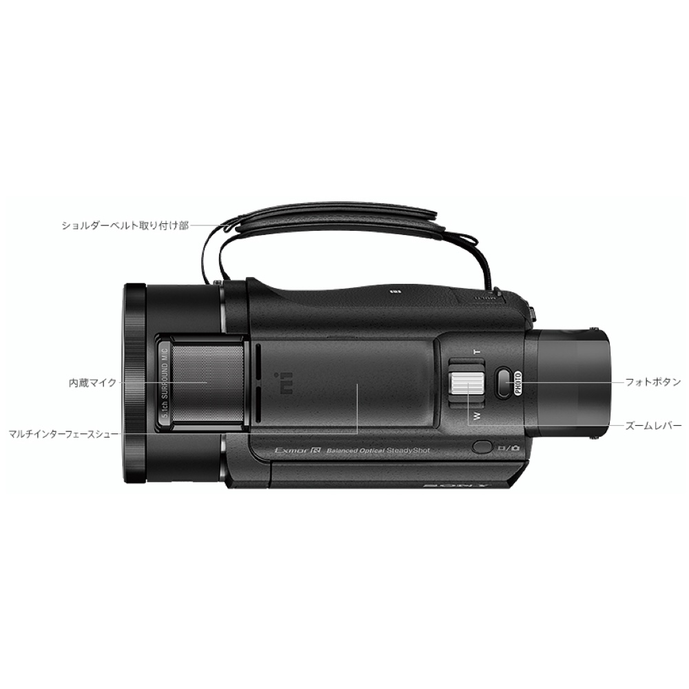 SONY Handycam FDR-AX55 4Kビデオカメラ本体 美品 Amazon.co.jp: SONY ビデオカメラ FDR-AX55 4K 64GB 光学20倍