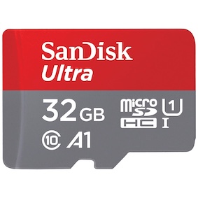 micro SDカード 32GB（変換アダプター、ケース付）