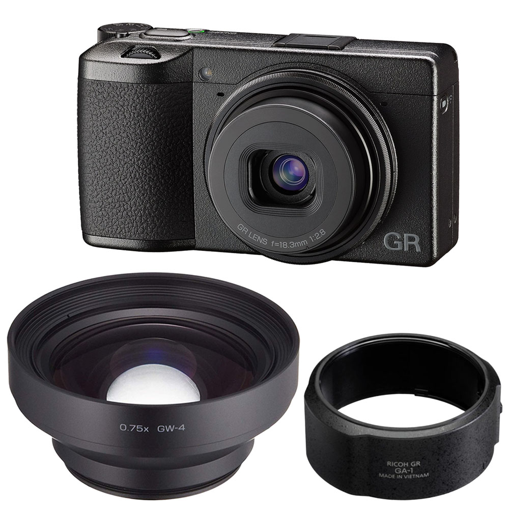 GR III + GW-4 + GA-1 ワイドコンバージョンレンズセット