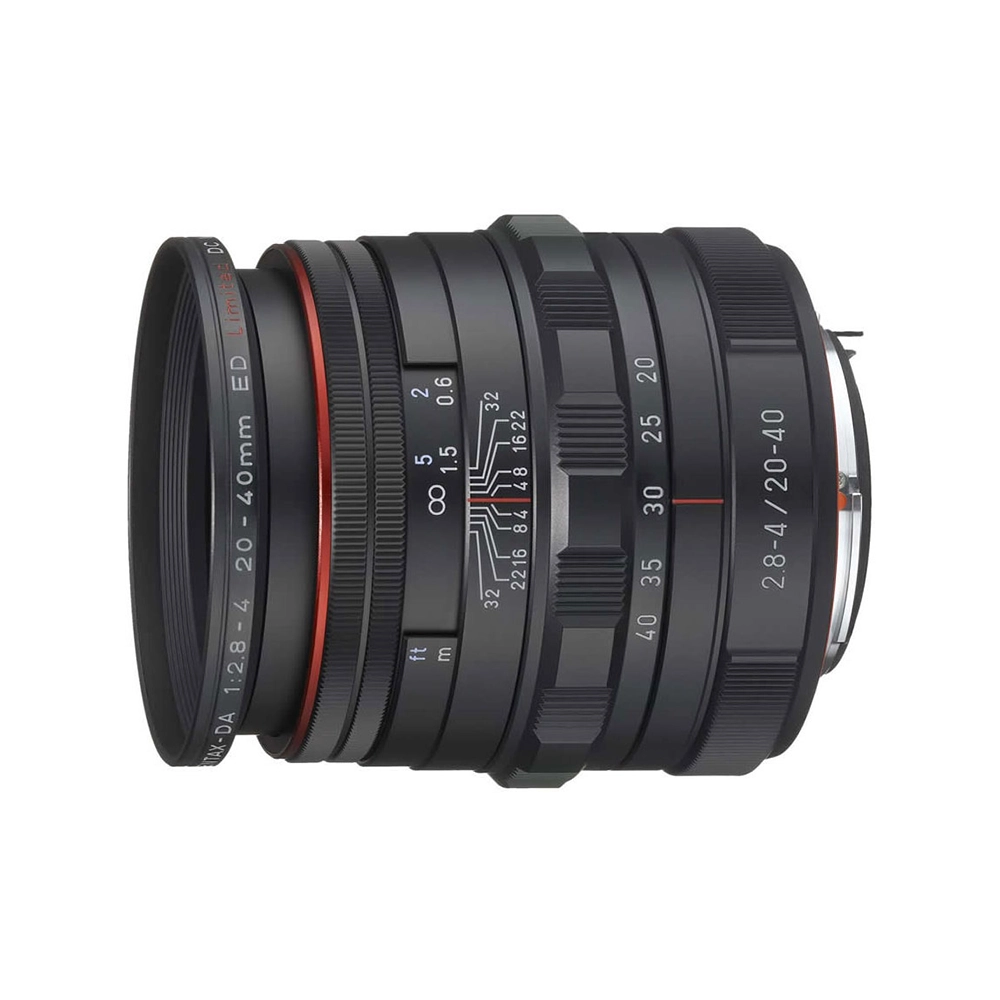 HD DA 20-40mm F2.8-4ED Limited DC WR ブラック