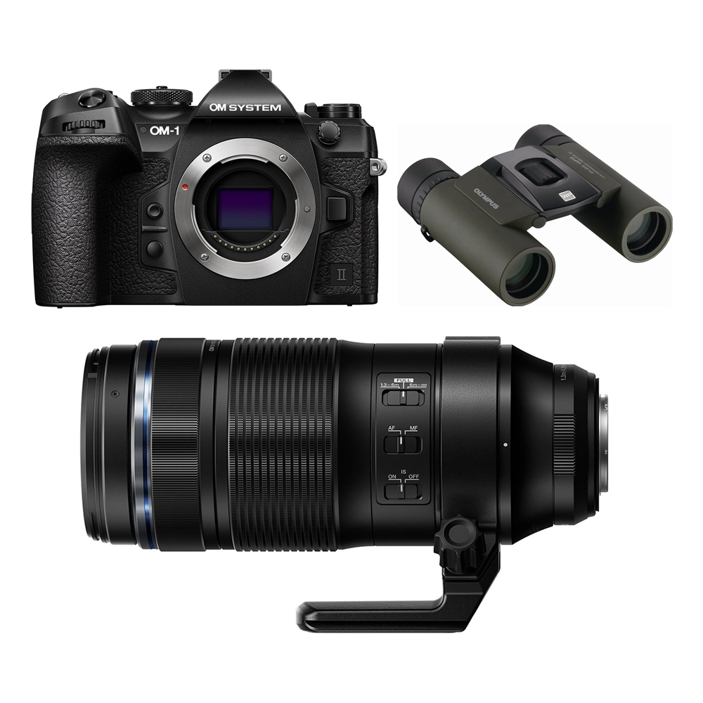 【予約】OM-1 Mark II 100-400mm II 超望遠レンズキット ブラック