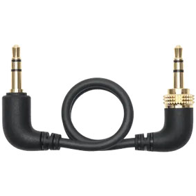 DJI Mic 3 ロッキングオーディオアダプターケーブル (3.5mm TRS - TRS)