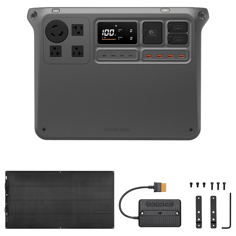 Power 2000 200Wフレキシブルソーラーパネルコンボ