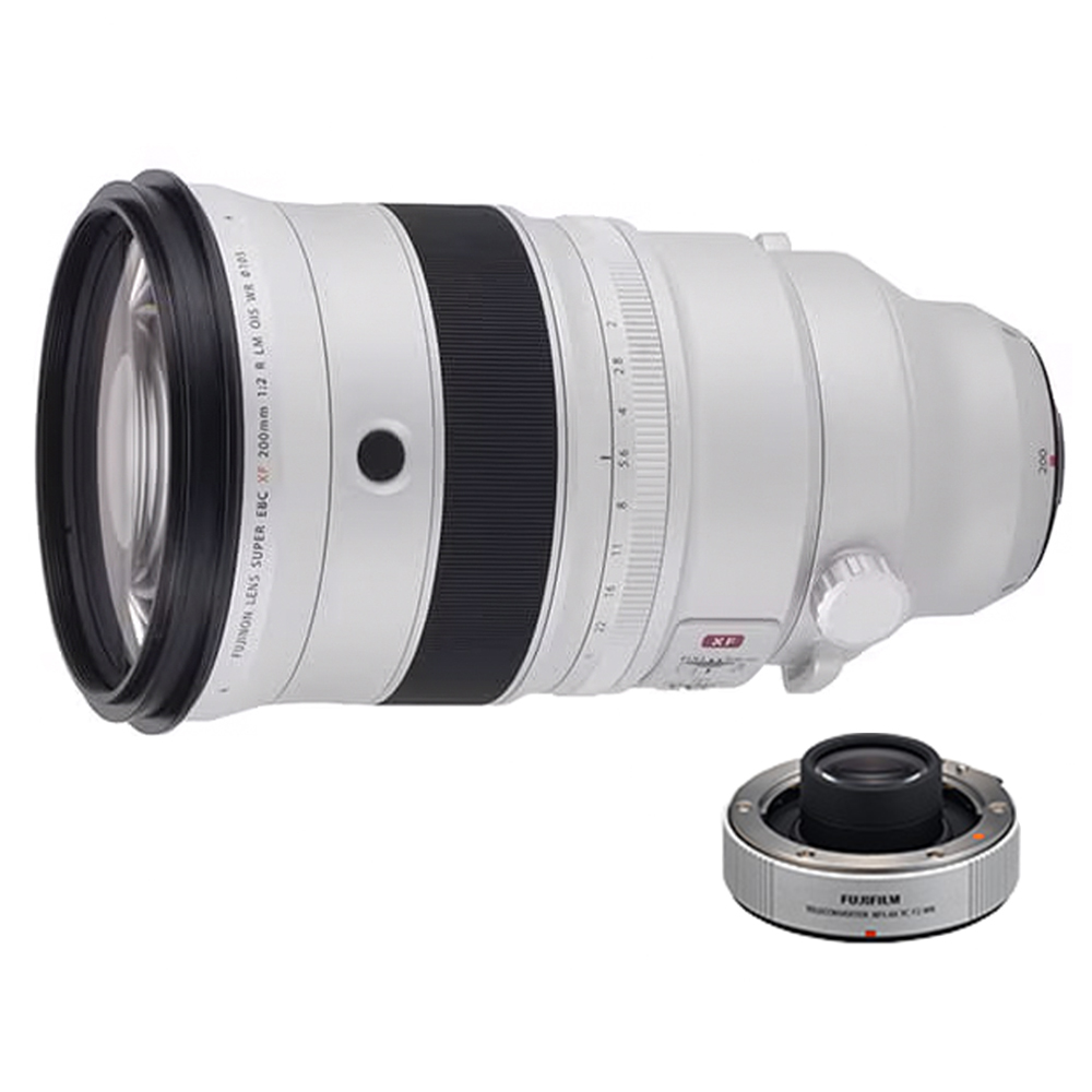 XF200mm F2 R LM OIS WR（フジフイルムXマウント）XF1.4X TC F2 WR同梱