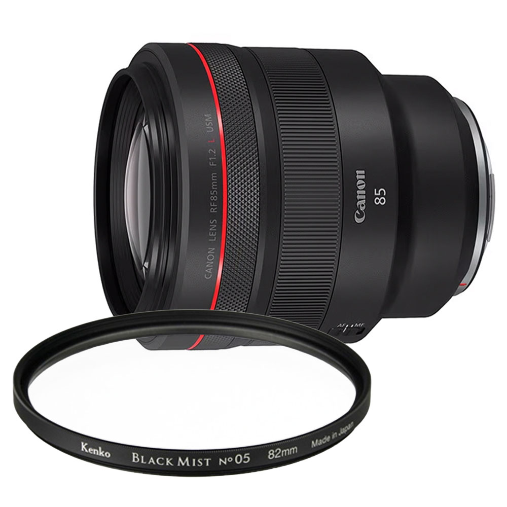 RF85mm F1.2L USM + ブラックミストNo.05 82mm セット