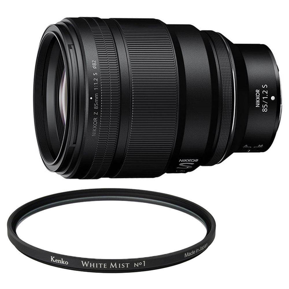 NIKKOR Z 85mm f/1.2 S + ホワイトミスト No.1 82mm セット