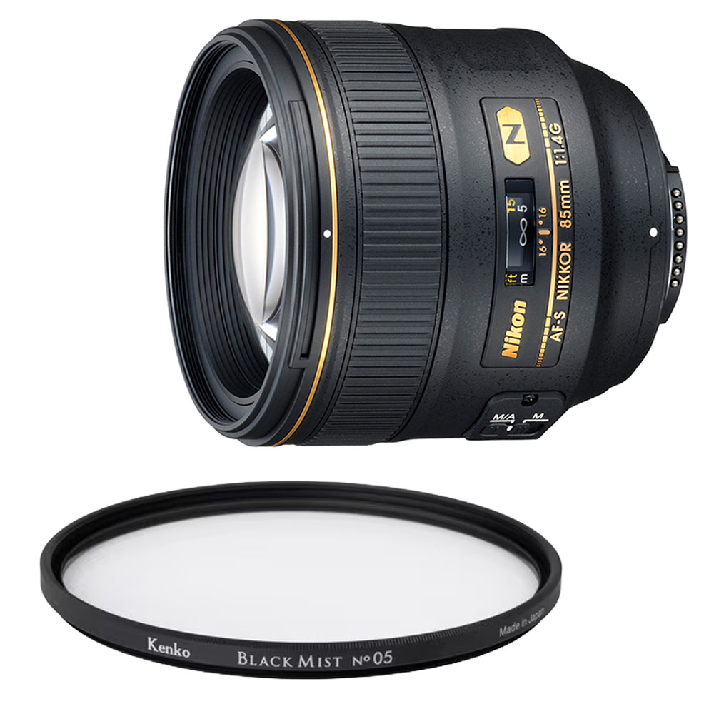 AF-S NIKKOR 85mm f/1.4G + ブラックミストNo.05 77mm セット