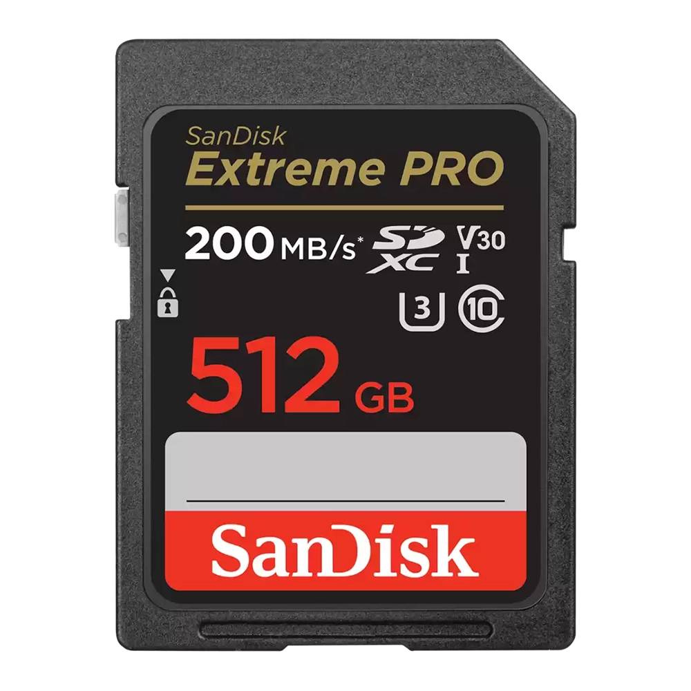 Extreme PRO SDXC 512GB UHS-I V30