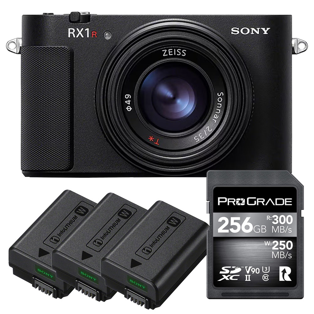 【冬旅におすすめ】RX1R III・NP-FW50バッテリーx3個・SDXC UHS-II 256GB セット