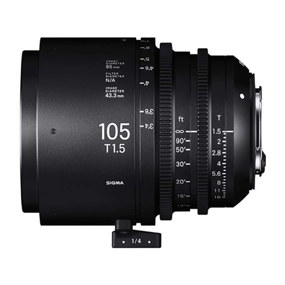 High Speed Prime Lens　105㎜ T1.5（キヤノンEFマウント）【ご利用の2日前までにご注文】