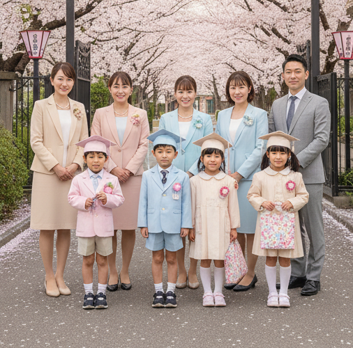 卒業式・入学式（学校行事）のイメージ