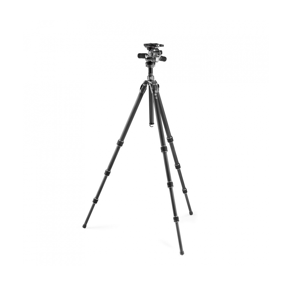 マウンテニア三脚2型4段+3ウェイフルード雲台キット